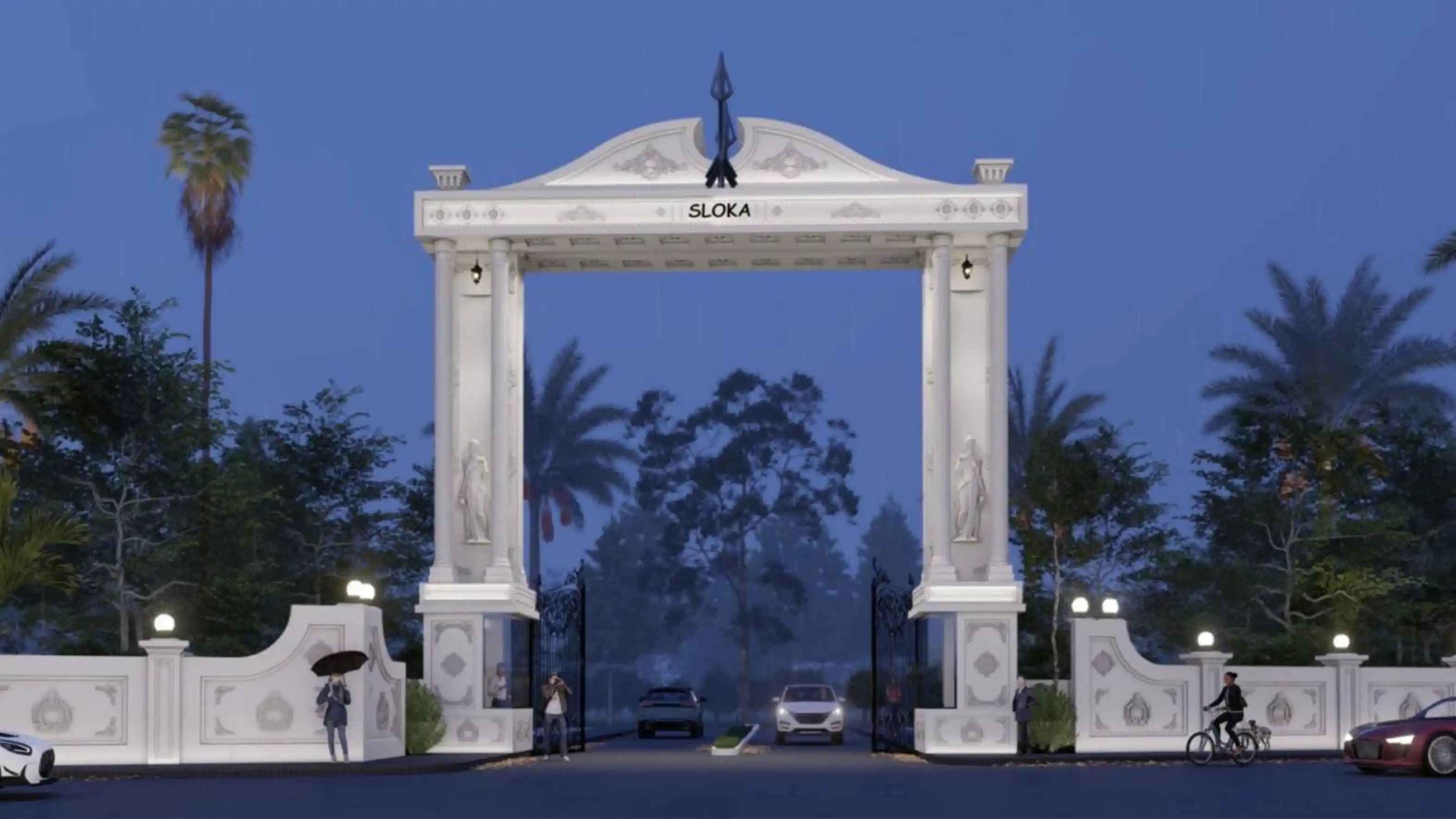 Grand Entrance Plaaza - Indraprastha