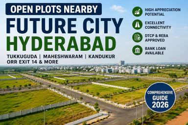 Open Plots Near Future City Hyderabad | DTCP & RERA Plots
